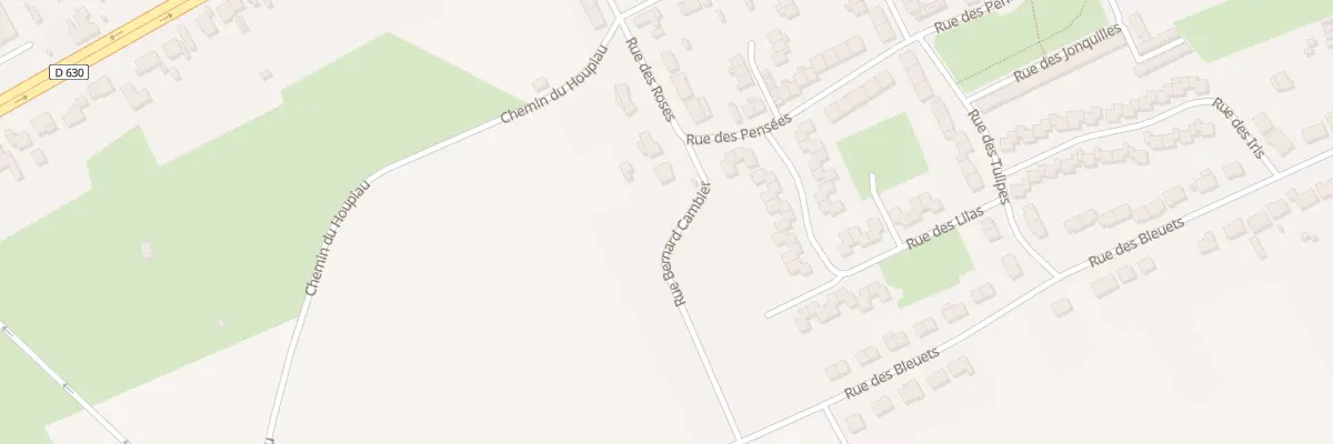 Plan du 2 Rue Bernard Cambier à Onnaing