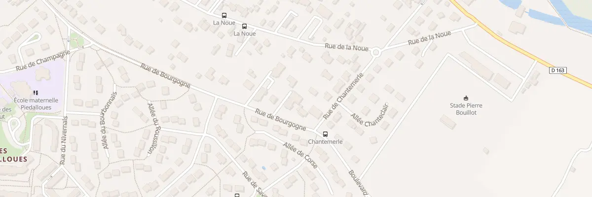 Plan du 75 Rue de Bourgogne à Auxerre