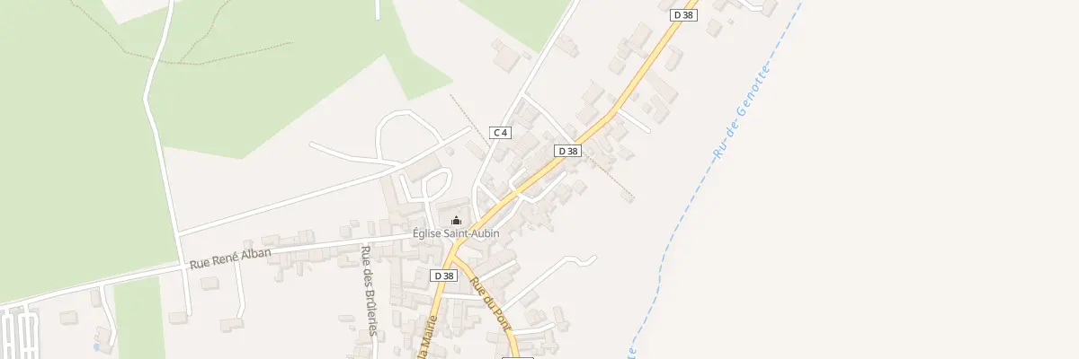 Plan du 7 Rte de Vincelles à Val-de-Mercy