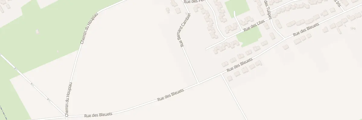 Plan du 14 Rue Bernard Cambier à Onnaing
