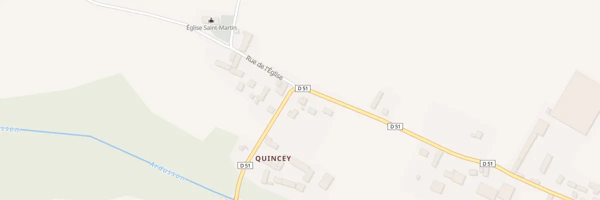 Plan du 2 Rue du Mazot à Ferreux-Quincey