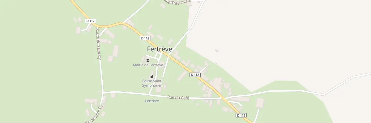 Plan du 5 Le Bourg à Fertrève