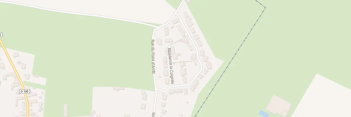 Plan du 37 Res La Coignee Rue Point A à Ruesnes