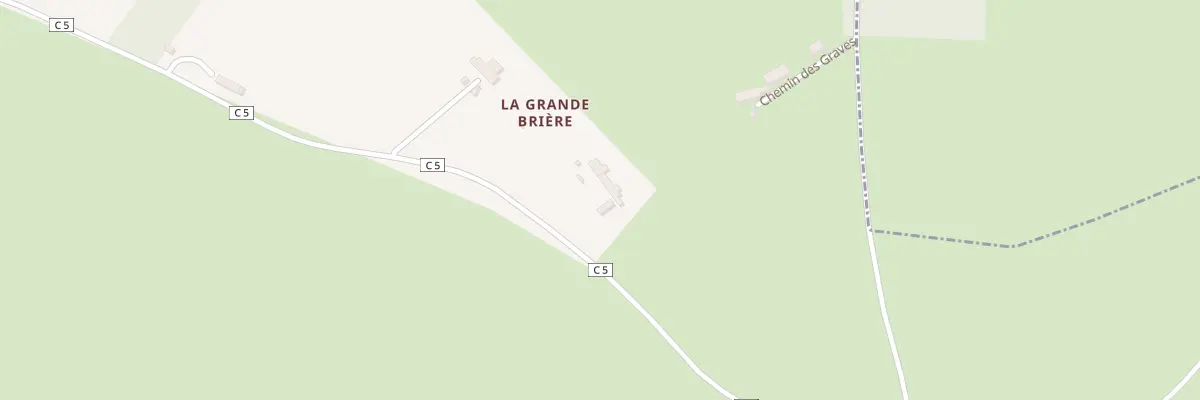 Plan du 17 Che de la Grande Briere à Billezois