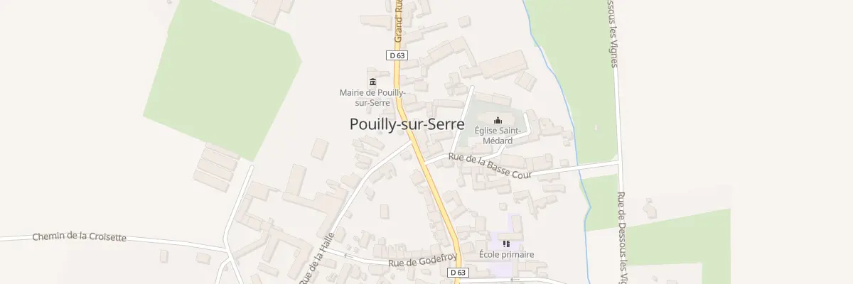 Plan du 17B Gr Grand Rue à Pouilly-sur-Serre