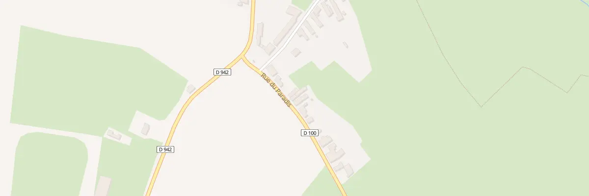 Plan du 5 Rue du Paradis à Beaudignies