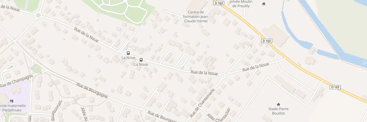 Plan du 99 Rue de la Noue à Auxerre