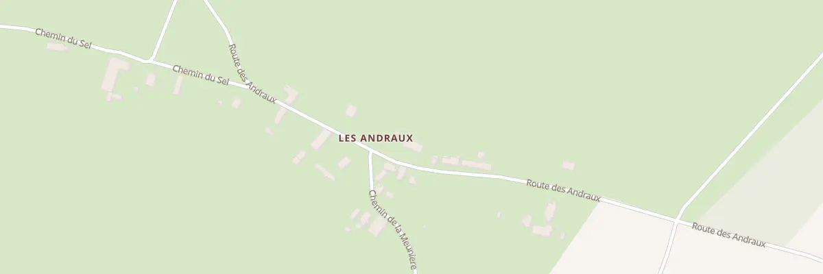 Plan du 39 Rte des Andraux à Billezois