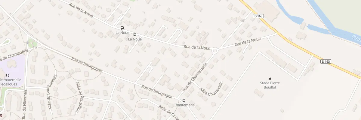 Plan du 92 Rue de la Noue à Auxerre