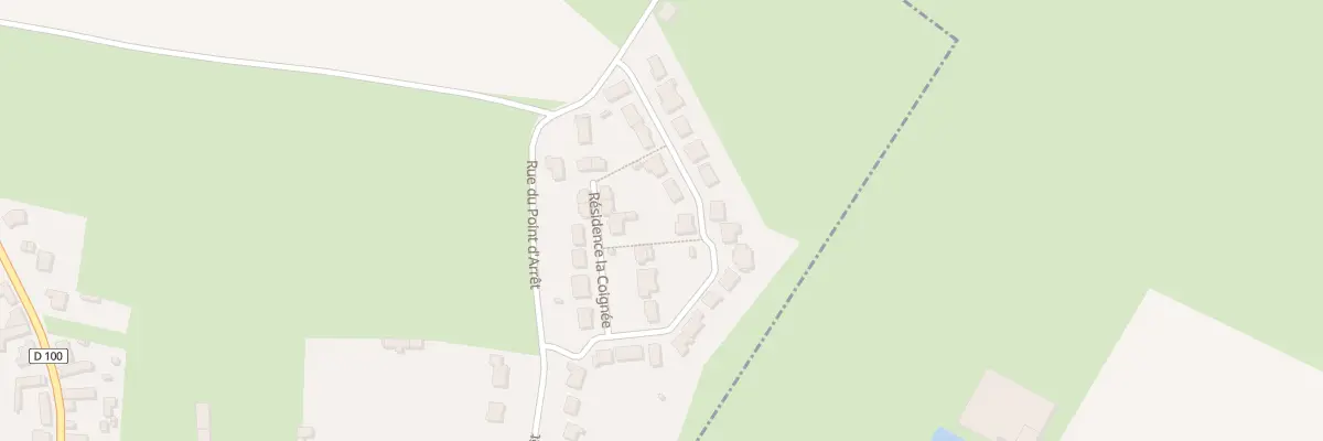 Plan du 21 Res La Coignee Rue Point A à Ruesnes