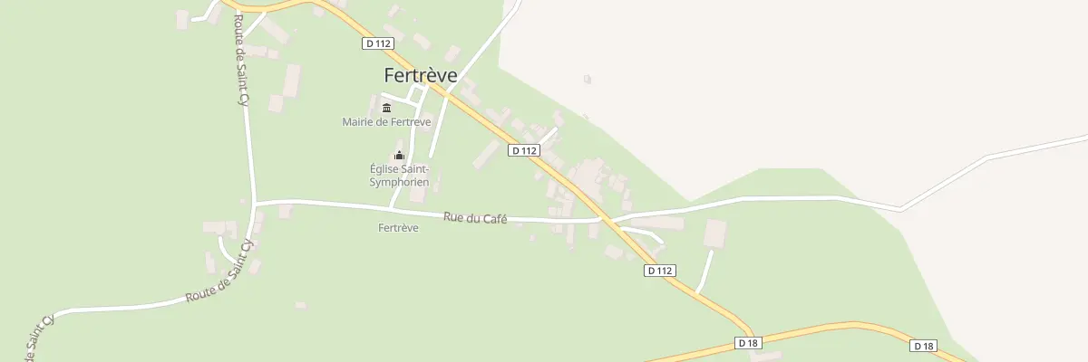 Plan du 39 Le Bourg à Fertrève