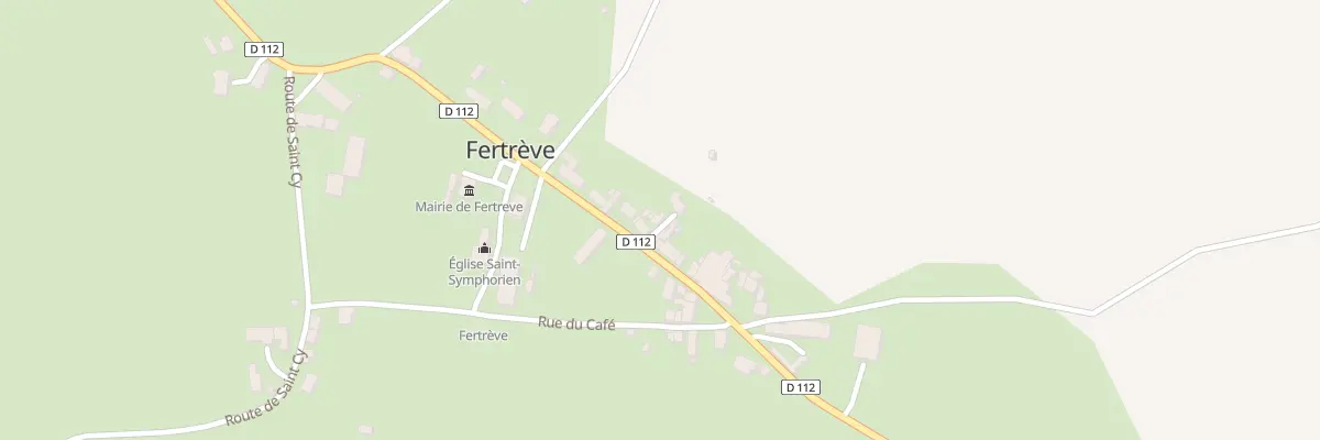 Plan du 34 Le Bourg à Fertrève