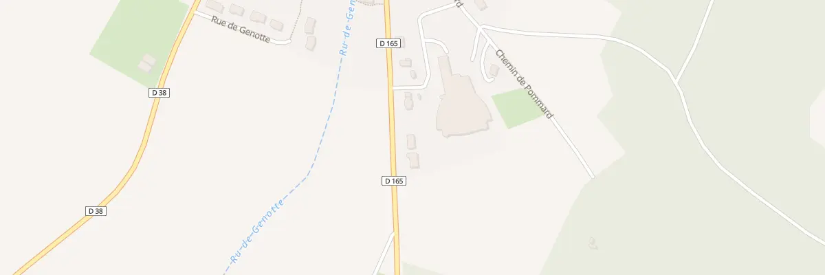 Plan du 8 Rte de Fontenay à Val-de-Mercy