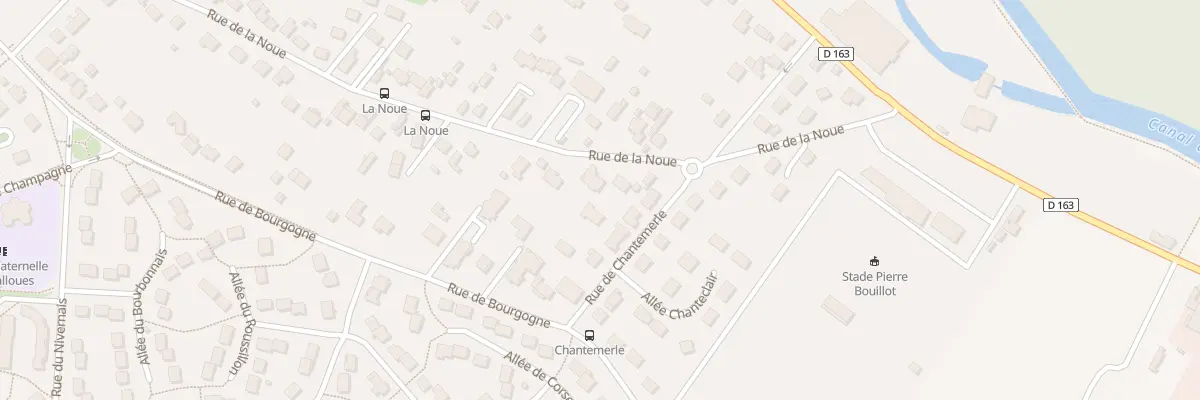 Plan du 96 Rue de la Noue à Auxerre