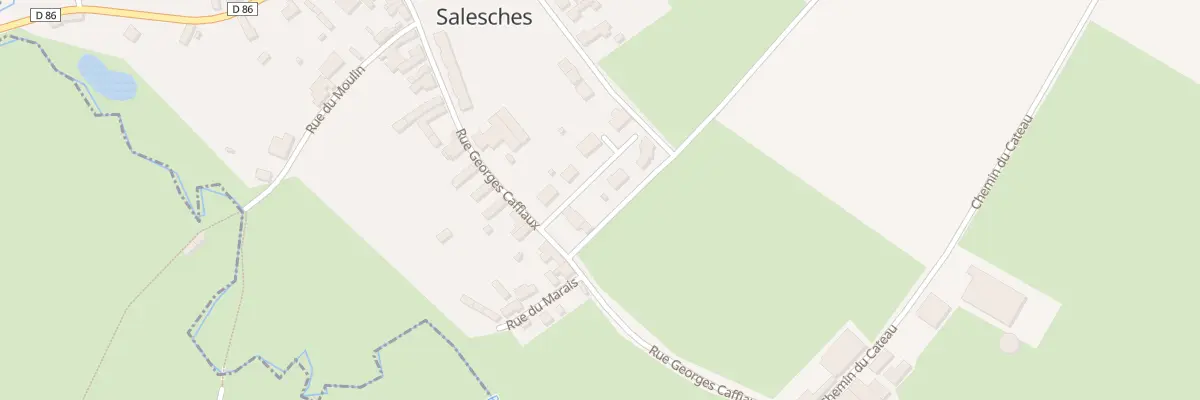 Plan du 7 Res St Aubert Rue Caffiaux à Salesches
