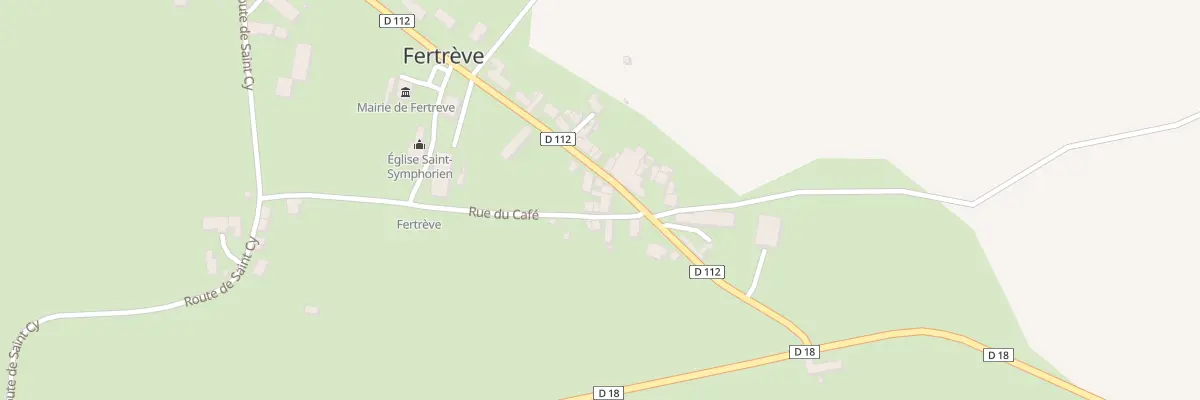 Plan du 10 Rue Louis Brilland à Fertrève