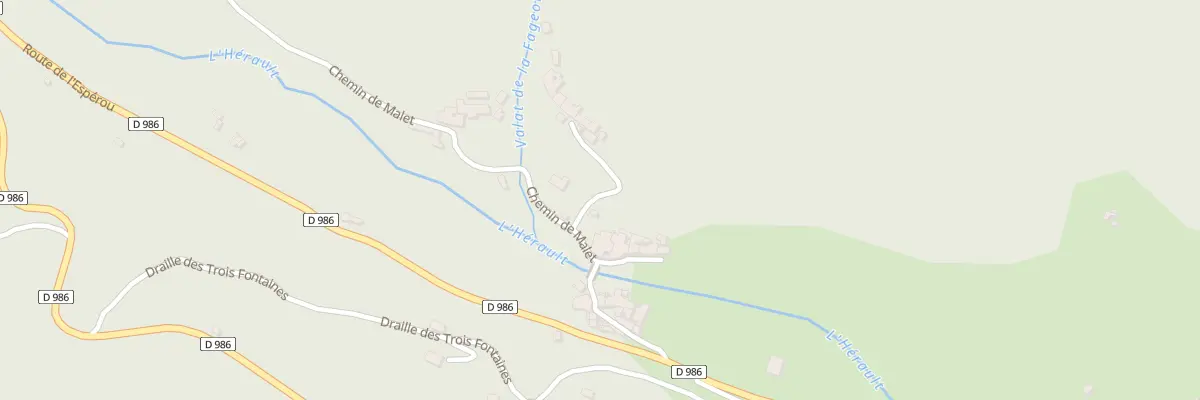 Plan du 6088 Les Bressous et La Penarie à Val-d’Aigoual