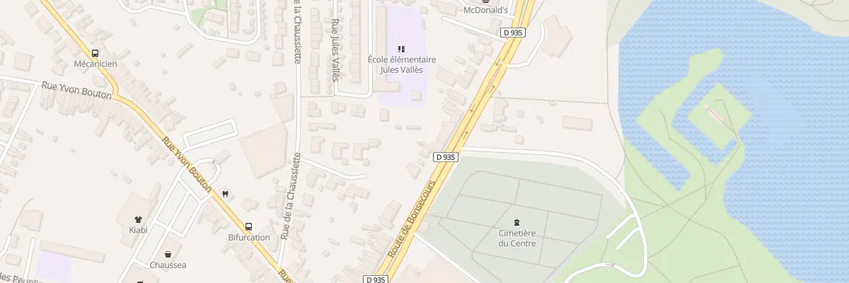 Plan du 49 Rte de Bonsecours à Condé-sur-l’Escaut