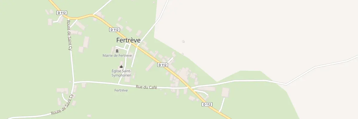 Plan du 38 Le Bourg à Fertrève