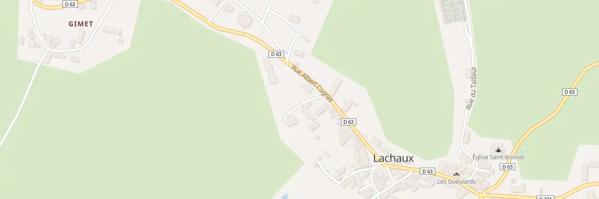 Plan du 5248 Lachaux à Lachaux