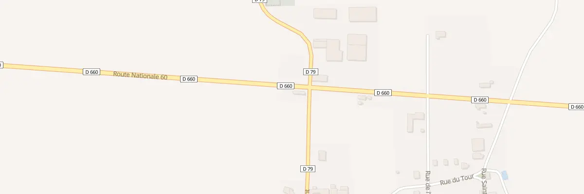 Plan du 104 Le Village à Bagneaux