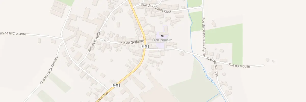 Plan du 31 Gr Grand Rue à Pouilly-sur-Serre