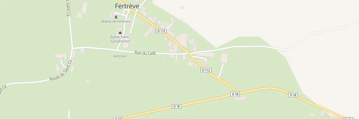 Plan du 45 Ouche Tapier à Fertrève