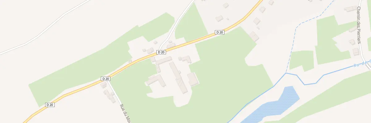 Plan du 2 Rue de Saconnay à Vallées en Champagne