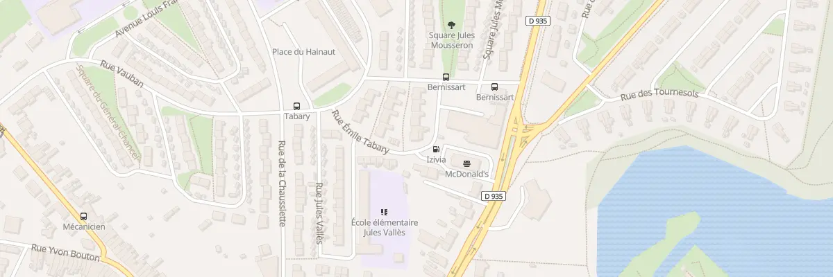 Plan du 21 Vc Res Emile Tabary à Condé-sur-l’Escaut