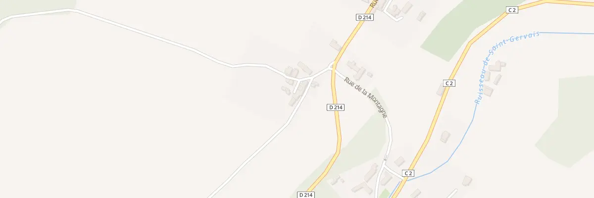 Plan du 14 Rue du Buisson Richardeau à Lichères-sur-Yonne