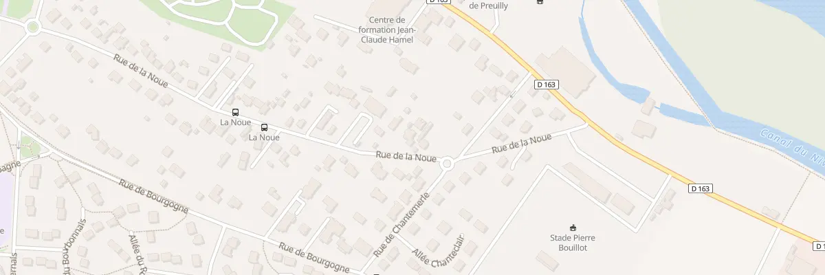 Plan du 105 Rue de la Noue à Auxerre