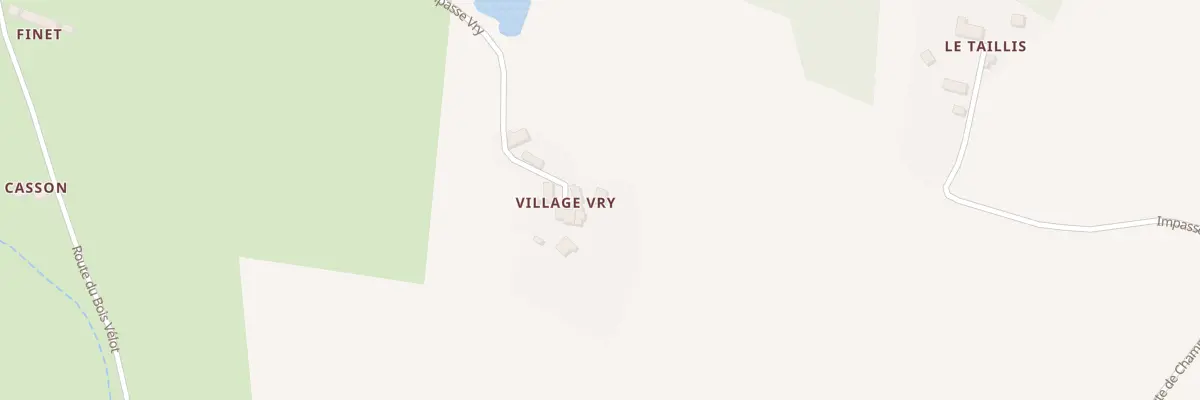 Plan du 5155 Village Vry à Servilly