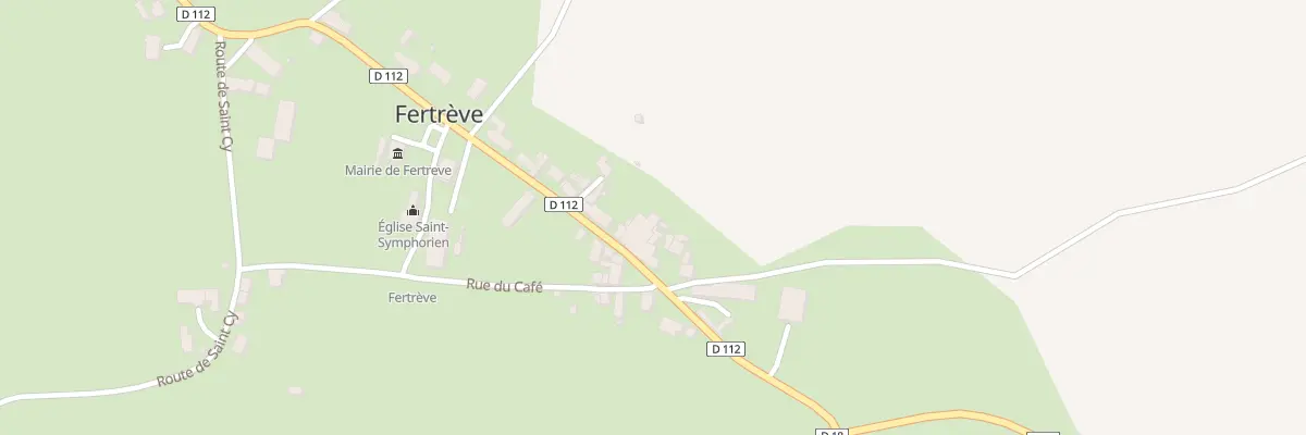 Plan du 48 Le Bourg à Fertrève