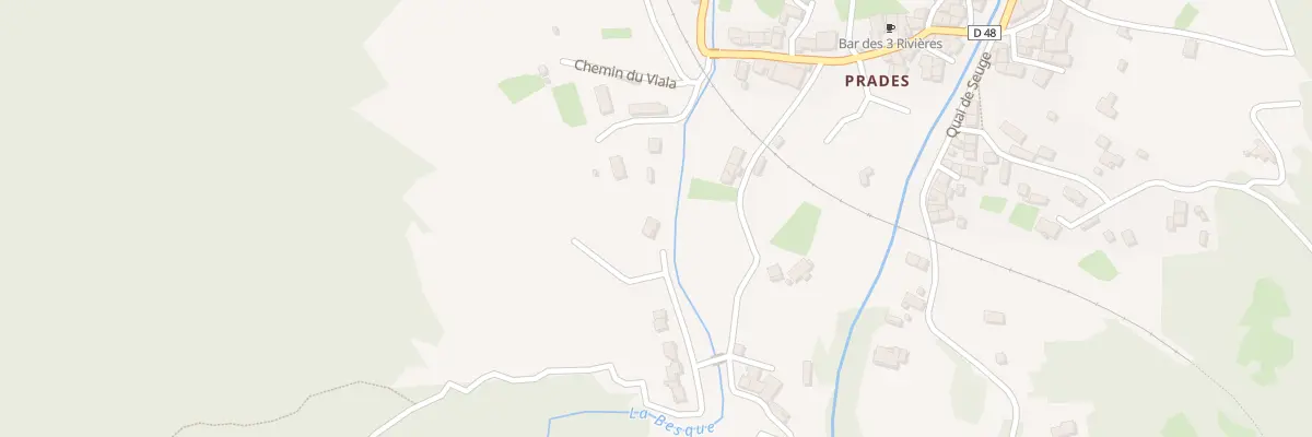 Plan du 5004 La Vigne à Prades