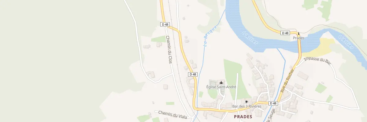 Plan du 5009 Mougat Sud à Prades