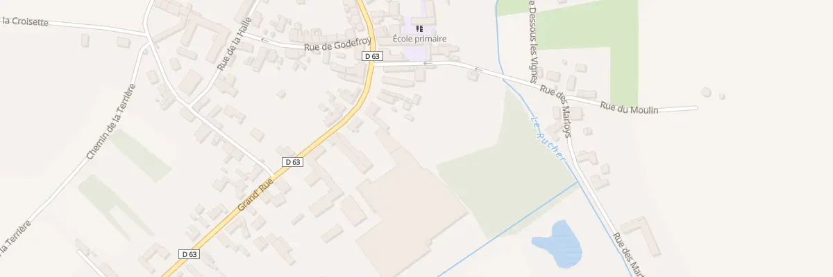 Plan du 39 Gr Grand Rue à Pouilly-sur-Serre