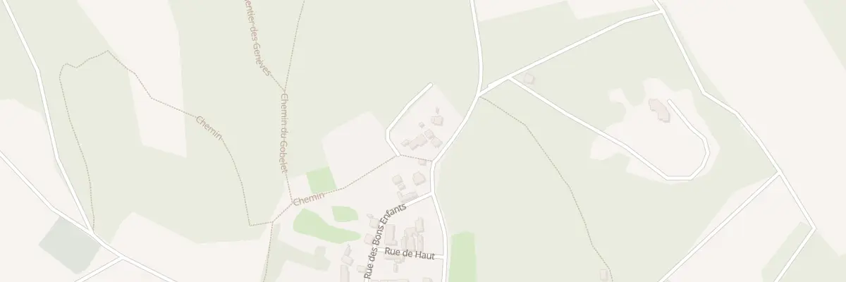 Plan du 9 Rue du Mont des Vaches à Chevregny
