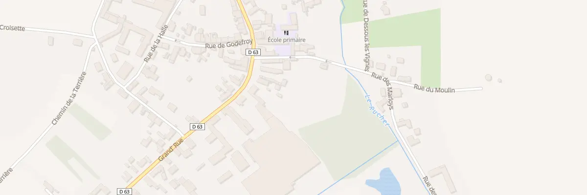 Plan du 37 Gr Grand Rue à Pouilly-sur-Serre