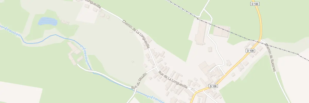 Plan du 22 Rue de la Longueville à Beaudignies