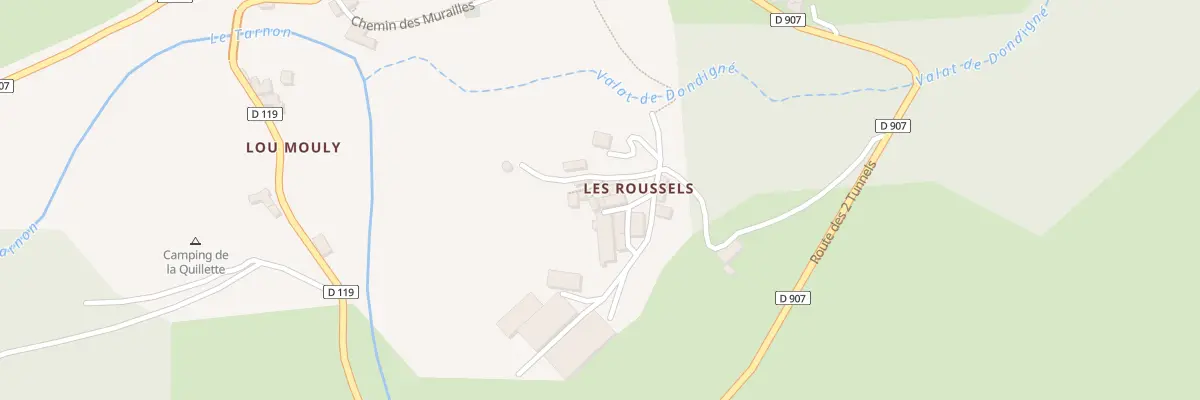 Plan du 5108 Roussels à Rousses