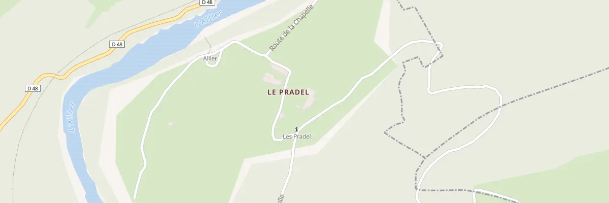 Plan du 5081 Le Pradel à Saint-Julien-des-Chazes
