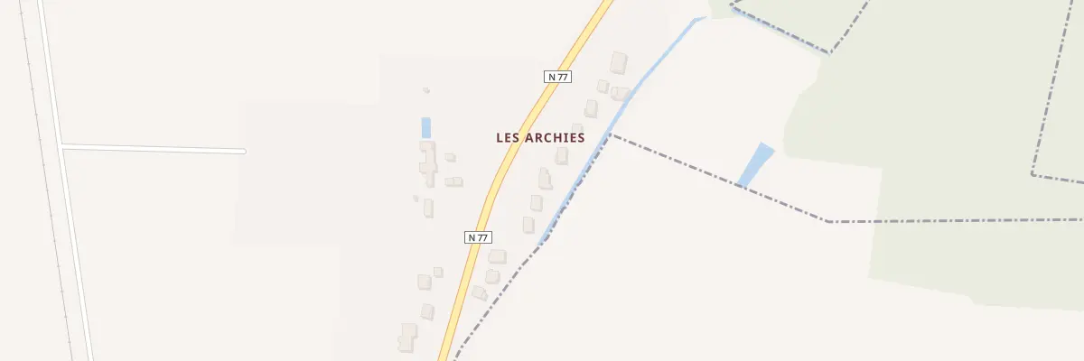 Plan du 12 Rte Nationale 77 à Monéteau