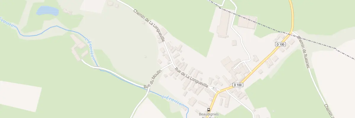 Plan du 16 Rue de la Longueville à Beaudignies