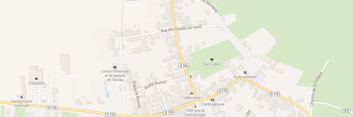 Plan du 17 Rue d’Enfer à Tannay