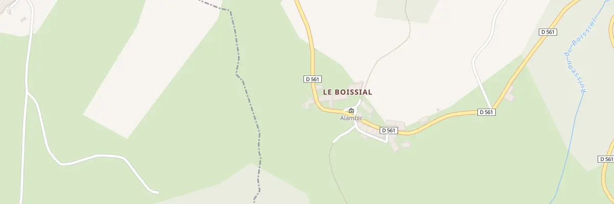 Plan du 5056 Le Boissial à Berbezit