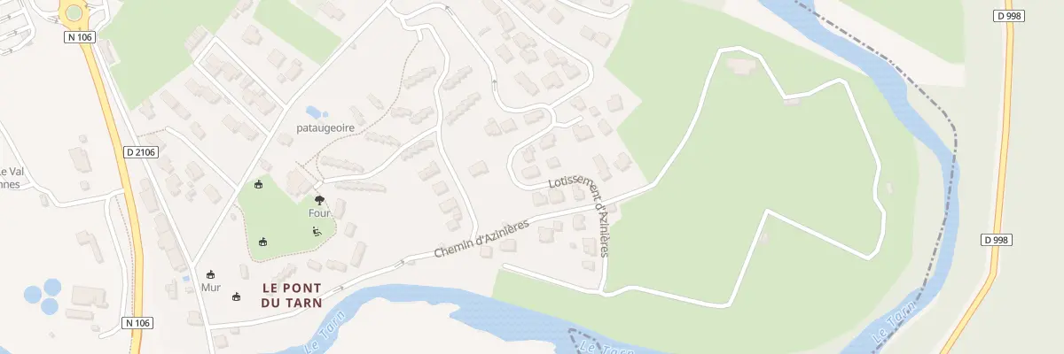 Plan du 14 Lot d’Azinieres à Mas-Saint-Chély