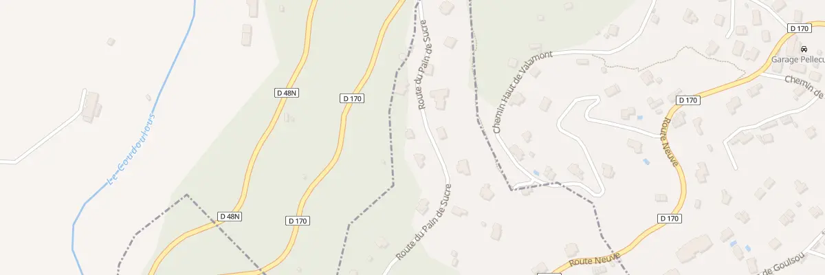 Plan du 5493 Grand Goulsou à Avèze