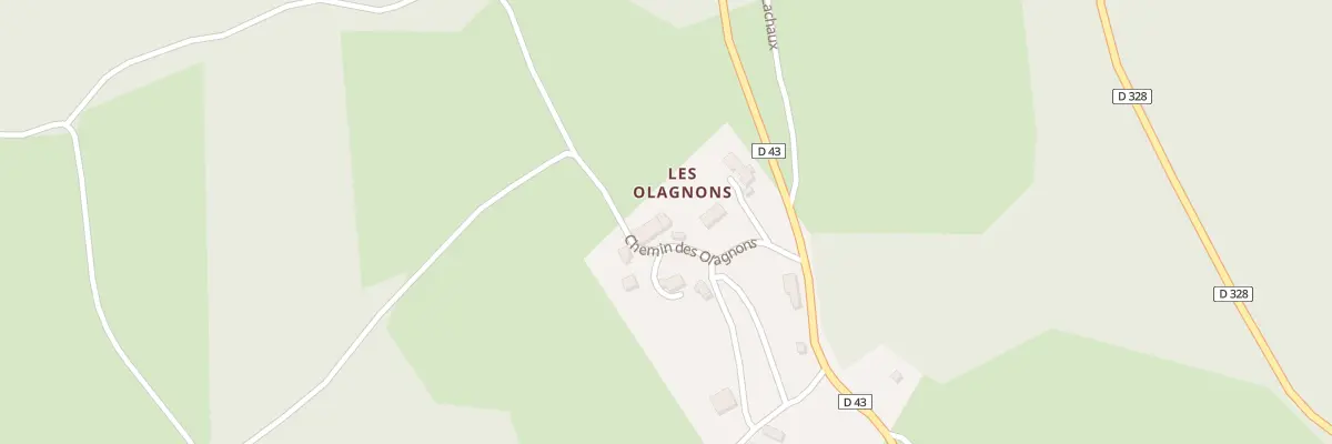 Plan du 5118 Les Olagnons à Lachaux