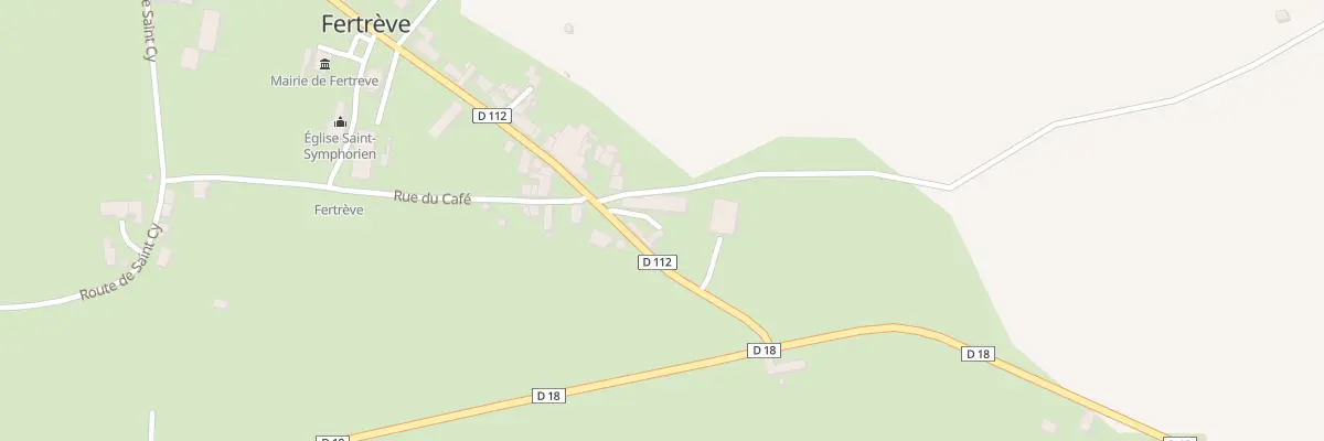 Plan du 52 Le Bourg à Fertrève