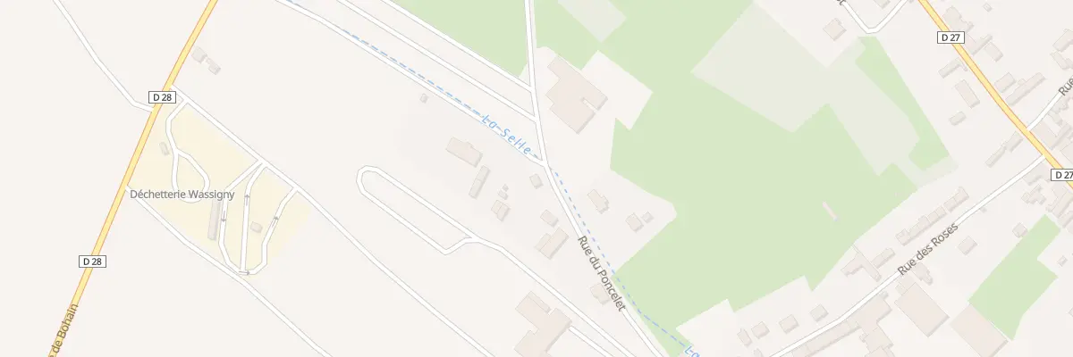 Plan du 3 Rue du Poncelet à Wassigny